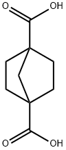 ビシクロ[2.2.1]ヘプタン-1,4-二カルボン酸 化学構造式