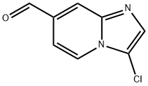 3-Chloro-imidazo[1,2-a]pyridine-7-carbaldehyde,1555441-91-2,结构式