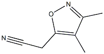 5-Isoxazoleacetonitrile, 3,4-dimethyl 结构式