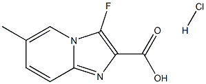 3-fluoro-6-methylimidazo[1,2-a]pyridine-2-carboxylic acid hydrochloride