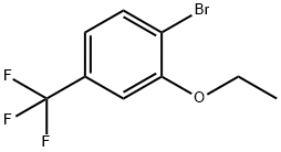 2-溴-5-三氟甲基苯乙醚, 156605-94-6, 结构式