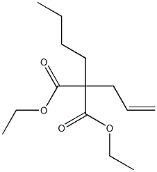 Propanedioic acid,2-butyl-2-(2-propen-1-yl)-, 1,3-diethyl ester