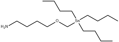 4-[(Tributylstannyl)methoxy]-1-butanamine,1577233-75-0,结构式