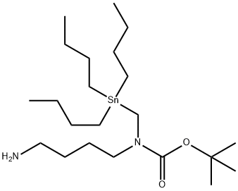 1577233-76-1 Carbamic acid, N-(4-aminobutyl)-N-[(tributylstannyl)methyl]-, 1,1-dimethylethyl ester
