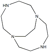 1,7-エタノ-1,4,7,10-テトラアザシクロドデカン 化学構造式