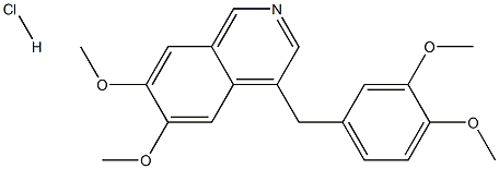 159111-19-0 4-[(3,4-dimethoxyphenyl)methyl]-6,7-dimethoxyisoquinoline:hydrochloride