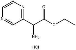 159470-82-3 2-氨基-2-(吡嗪-2-基)乙酸乙酯盐酸盐