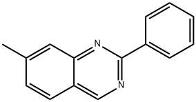 7-methyl-2-phenylquinazoline,1600535-89-4,结构式