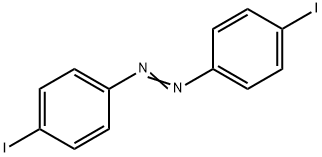 Diazene, bis(4-iodophenyl)- Structure