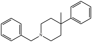 1-benzyl-4-methyl-4-phenylpiperidine Structure