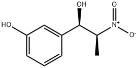 3-((1R,2S)-1-hydroxy-2-nitropropyl)phenol Structure