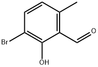 3-溴-2-羟基-6-甲基苯甲醛, 160561-95-5, 结构式
