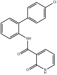 N-(4-氯-[1,1-二联苯]-2-基)-2-羟基尼克酰胺, 1606127-56-3, 结构式