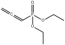 Phosphonic acid, 1,2-propadienyl-, diethyl ester Structure