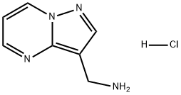 吡唑并[1,5-A]嘧啶-3-基甲胺盐酸盐 结构式