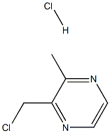 2-(chloromethyl)-3-methylpyrazine hydrochloride Structure
