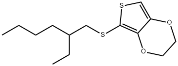 5-((2-ethylhexyl)thio)-2,3-dihydrothieno[3,4-b][1,4]dioxine Structure