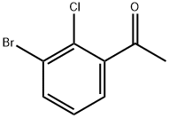 1-(3-Bromo-2-chlorophenyl)ethan-1-one Structure