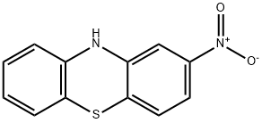 2-ニトロ-10H-フェノチアジン 化学構造式