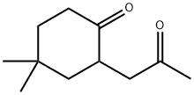 4,4-DIMETHYL-2-(2-OXOPROPYL)CYCLOHEXAN-1-ONE Structure