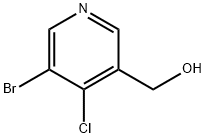 3-溴-4-氯吡啶-5-甲醇,1633014-12-6,结构式