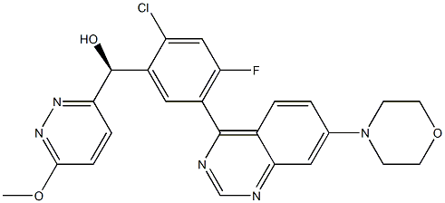 NEDISERTIB 结构式