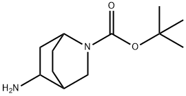 tert-butyl 5-amino-2-azabicyclo[2.2.2]octane-2-carboxylate 结构式
