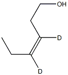(Z)-3,4-dideuteriohex-3-en-1-ol Struktur