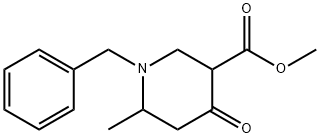 methyl 1-benzyl-6-methyl-4-oxopiperidine-3-carboxylate,1650535-93-5,结构式