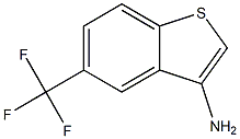 5-(Trifluoromethyl)benzo[b]thiophen-3-amine Struktur