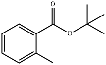 Benzoic acid,2-methyl-, 1,1-dimethylethyl ester Struktur