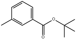 Benzoicacid, 3-methyl-, 1,1-dimethylethyl ester Structure