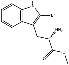 DL-2-BromoTryptophan methyl ester Structure