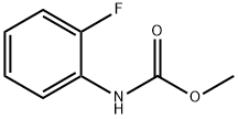 (2-氟苯基)氨基甲酸甲酯 结构式