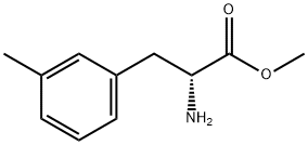 D-3-甲基苯丙氨酸甲酯, 167217-13-2, 结构式