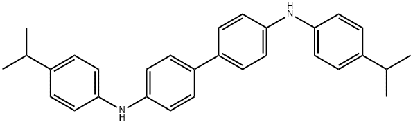 N,N'-二(4-异丙基苯基)联苯胺,167377-47-1,结构式
