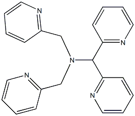 1,1-di(pyridin-2-yl)-N,N-bis(pyridin-2-ylmethyl)methanamine Structure