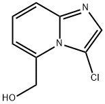 (3-Chloro-imidazo[1,2-a]pyridin-5-yl)-methanol Structure