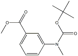 METHYL 3-(TERT-BUTOXYCARBONYL(METHYL)AMINO)BENZOATE
