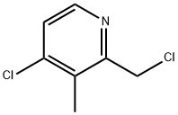 2-氯甲基-3-甲基-4-氯吡啶,168167-48-4,结构式