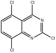 2,4,5,8-tetrachloroquinazoline Structure