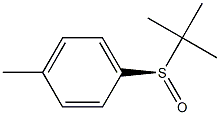 Benzene, 1-[(1,1-dimethylethyl)sulfinyl]-4-methyl-, (R)- Struktur