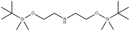 双[2-(叔丁基二甲基硅氧基)乙基]胺,169527-49-5,结构式