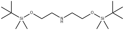 BIS(2-((TERT-BUTYLDIMETHYLSILYL)OXY)ETHYL)AMINE Struktur