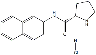 (2S)-N-naphthalen-2-ylpyrrolidine-2-carboxamide:hydrochloride|L-脯氨酸β-萘酰胺盐酸盐