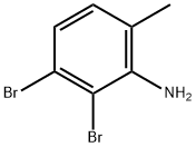 2,3-Dibromo-6-methylaniline Structure