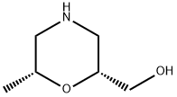 ((2R,6R)-6-methylmorpholin-2-yl)methanol Struktur