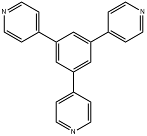 1,3,5-トリ(4-ピリジル)ベンゼン 化学構造式