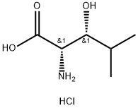 (2S,3R)-2-氨基-3-羟基-4-甲基戊酸盐酸盐, 1702288-60-5, 结构式