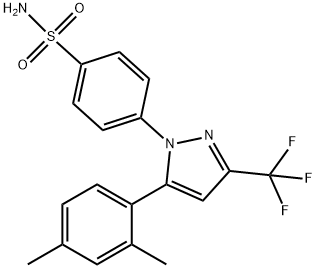 塞来昔布杂质7 结构式